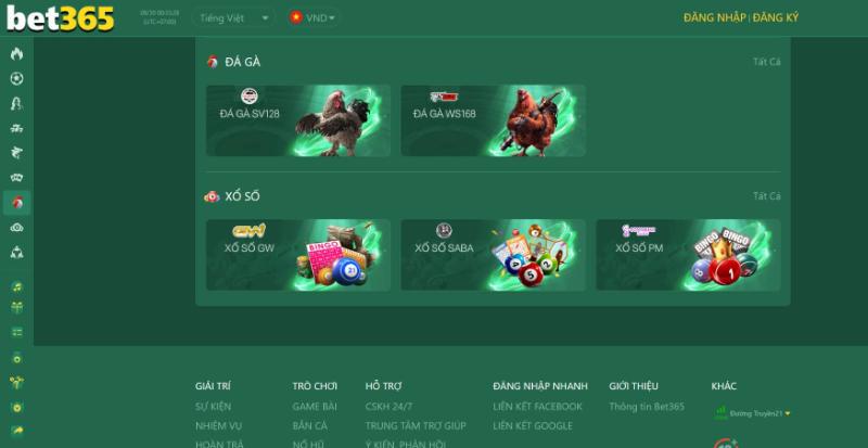 Giới thiệu về xổ số Bet365